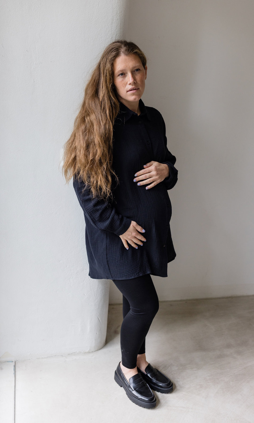 Umstandsleggings aus Lyocell