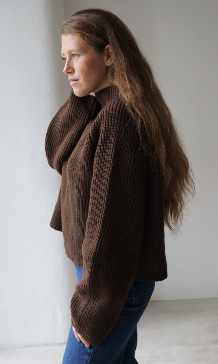 Oversized Jumper (Merinowolle-Kaschmir)