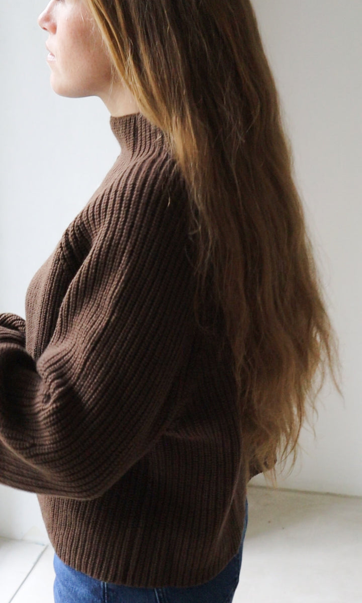 Oversized Jumper (Merinowolle-Kaschmir)