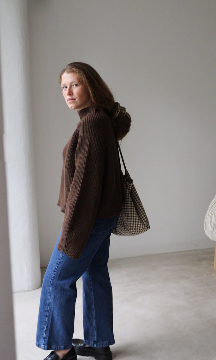 Oversized Jumper (Merinowolle-Kaschmir)