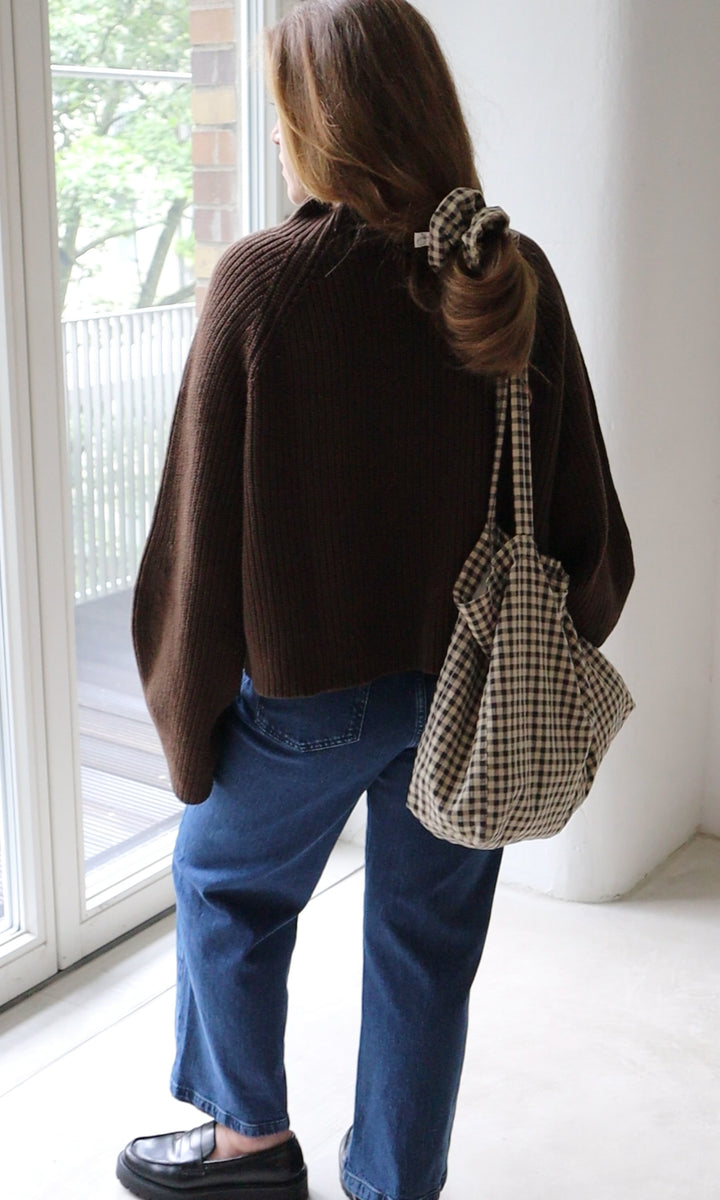 Oversized Jumper (Merinowolle-Kaschmir)