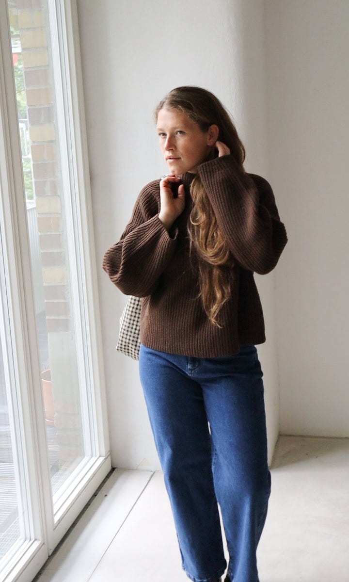 Oversized Jumper (Merinowolle-Kaschmir)
