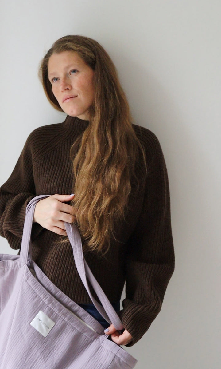 Oversized Jumper (Merinowolle-Kaschmir)