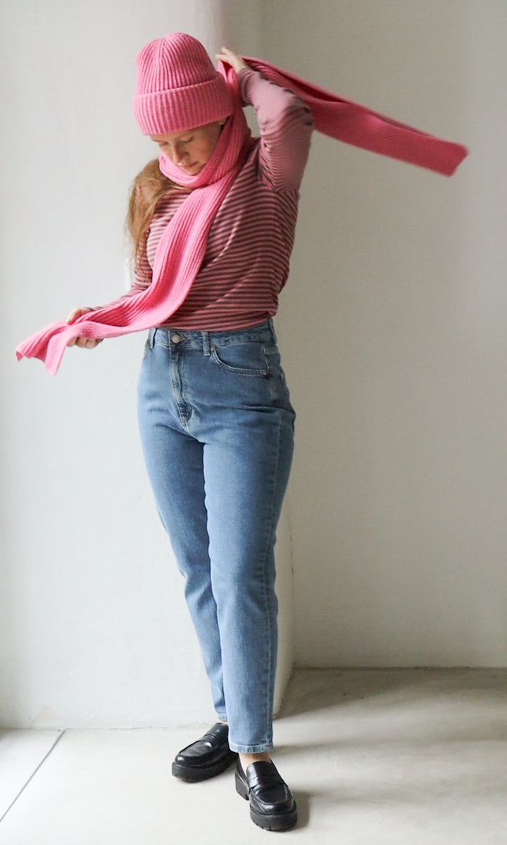 Gestreiftes Langarmshirt Zoé