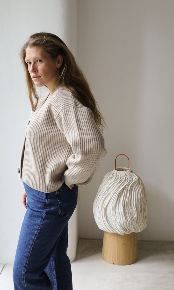 Cardigan (Merinowolle-Kaschmir)