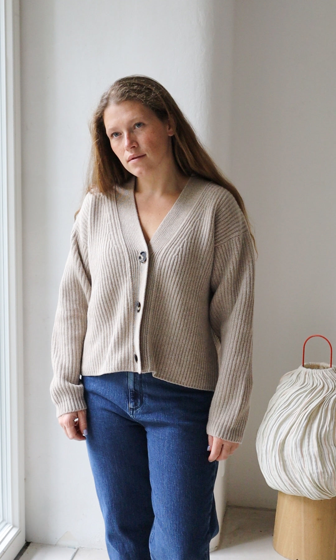 Cardigan (Merinowolle-Kaschmir)