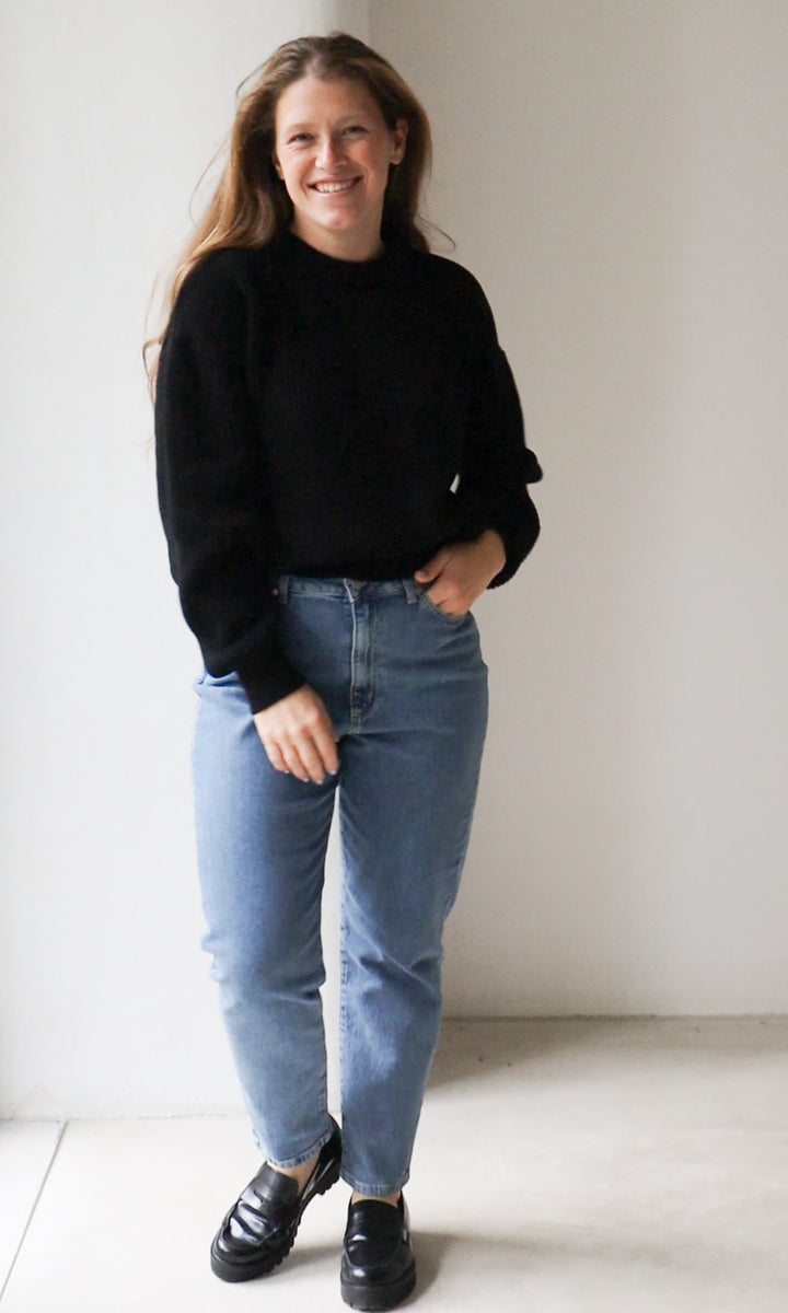 Strickpullover aus Baumwolle