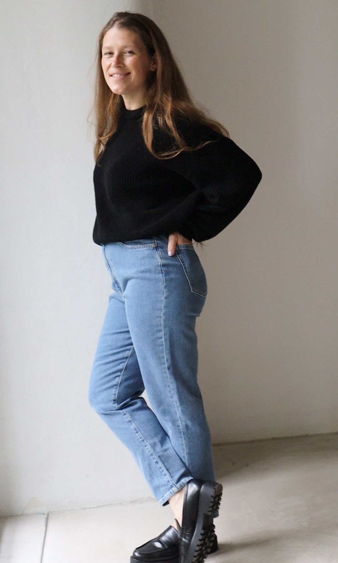 Strickpullover aus Baumwolle