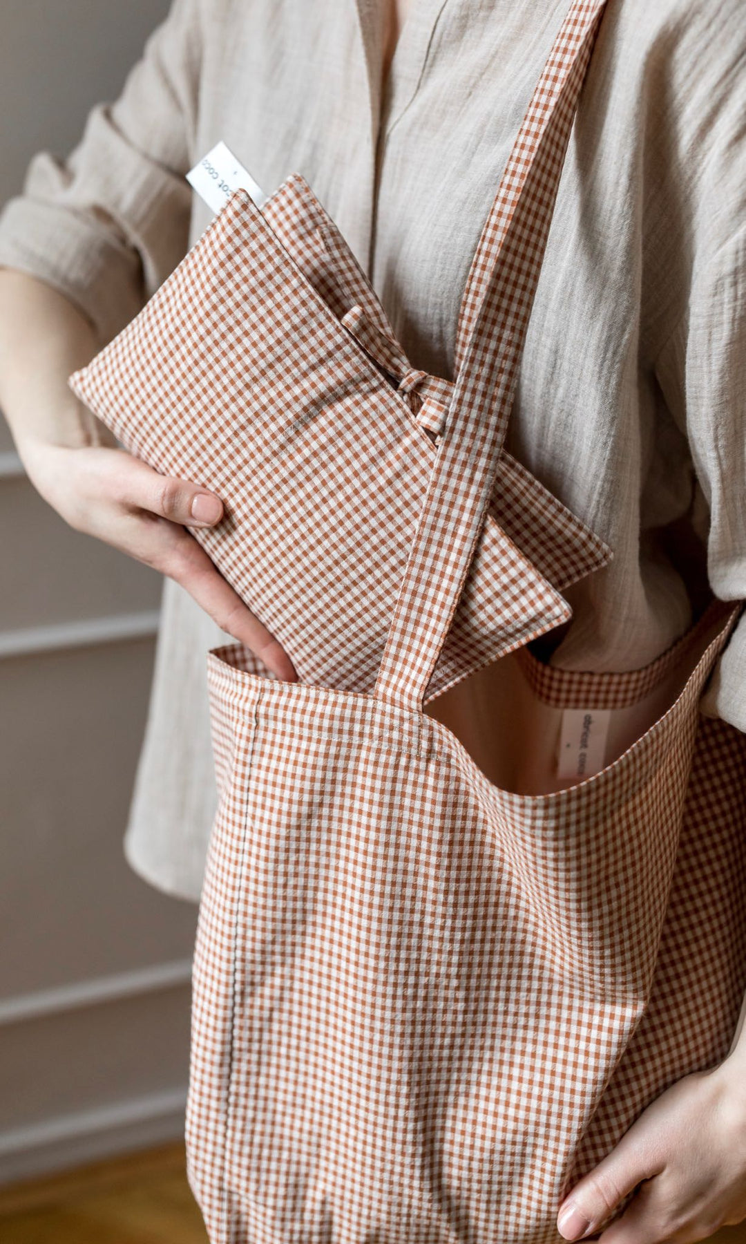 Mom Bag - abricot coco