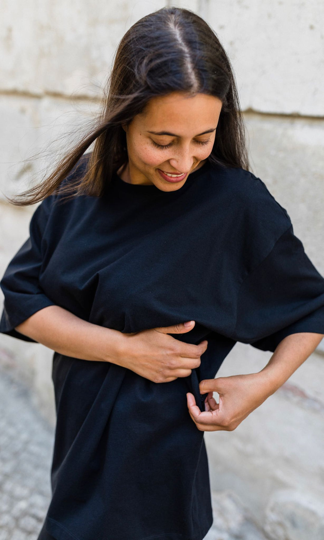 Oversized Still-Shirt - nur noch in XS & S verfügbar