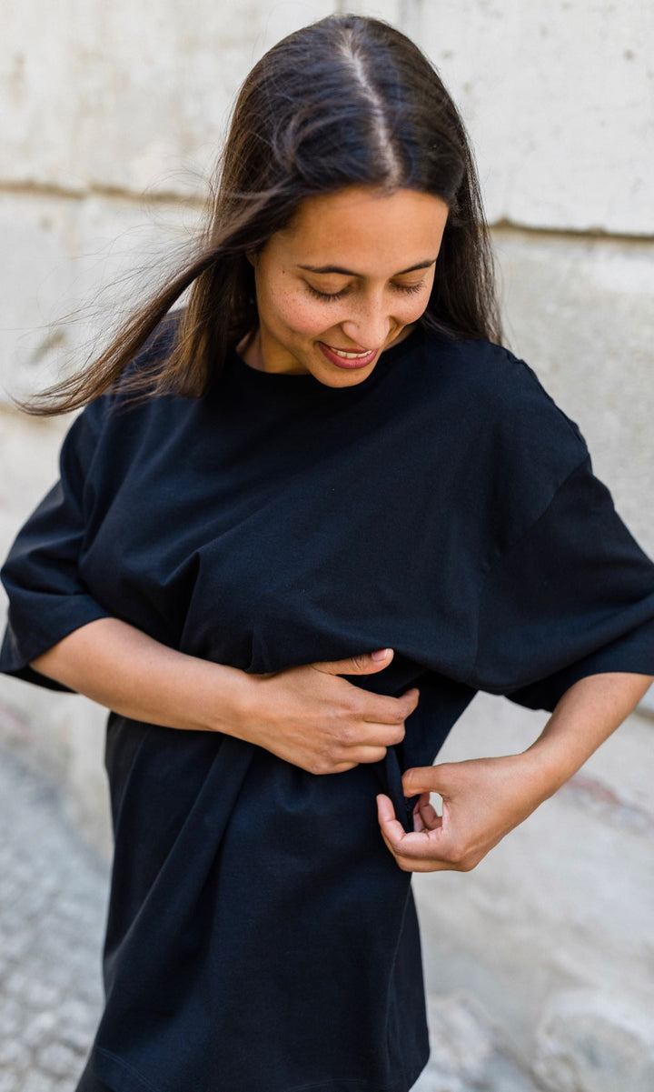 Oversized Still-Shirt - nur noch in XS & S verfügbar