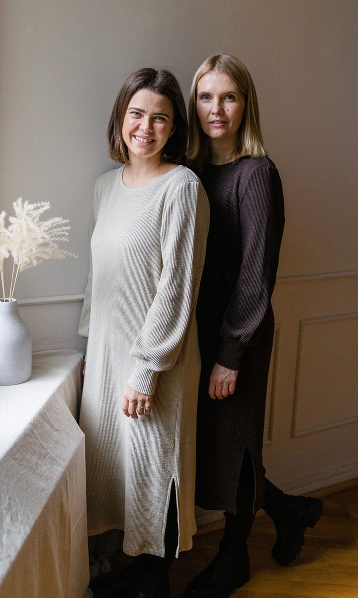 Schwangerschaftsmode, Schwangerschaftskleid, Strickkleid Jules