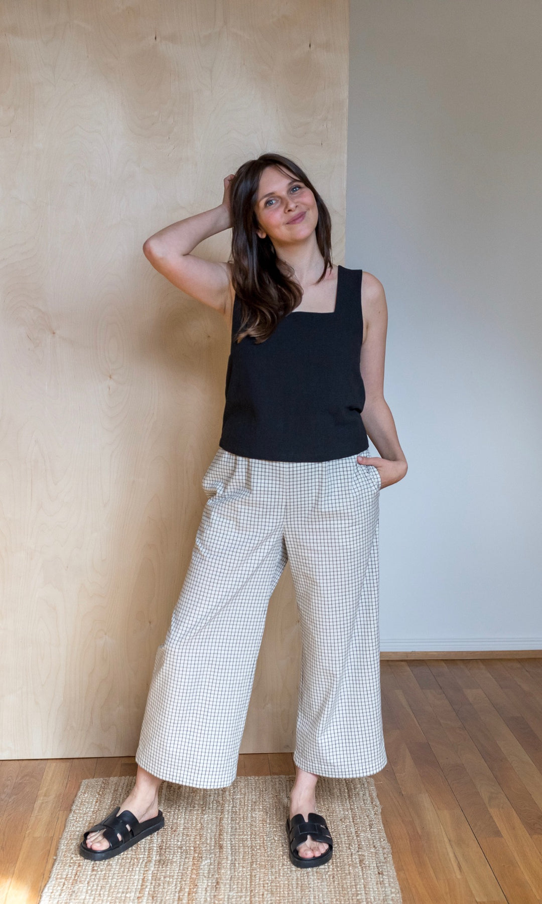 Trägertop aus Baumwolle (nur noch in XS, XL, XXL) - abricot coco