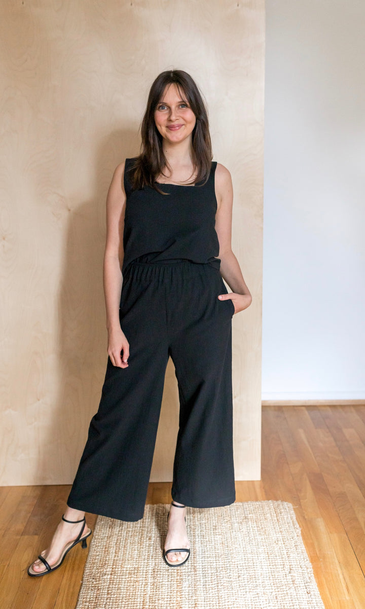 Trägertop aus Baumwolle (nur noch in XS, XL, XXL) - abricot coco