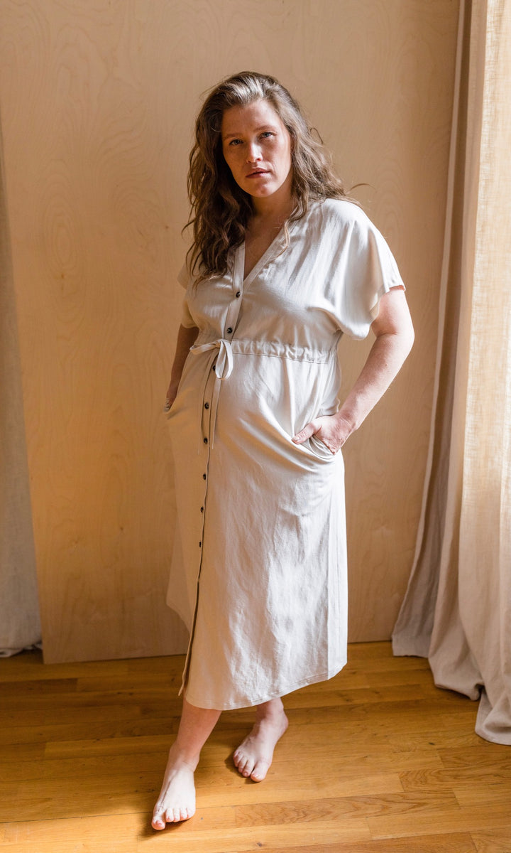 Kleid Luna - abricot coco